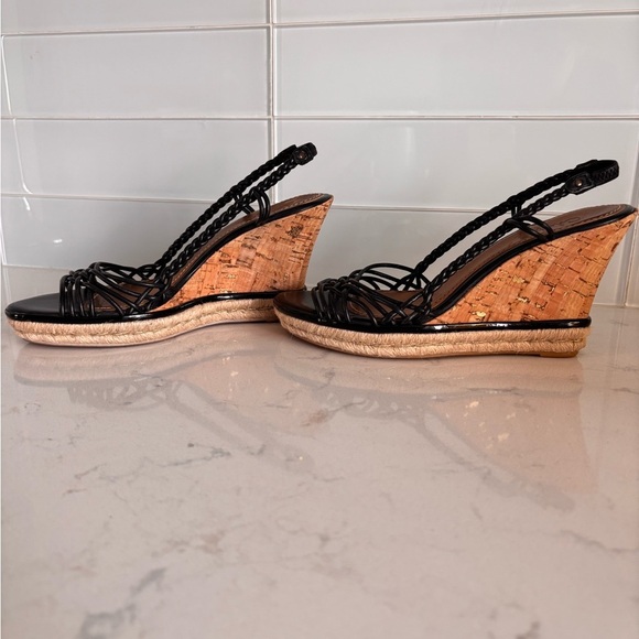 Cole Haan Black Slingback Sandals - Picture 2 of 9